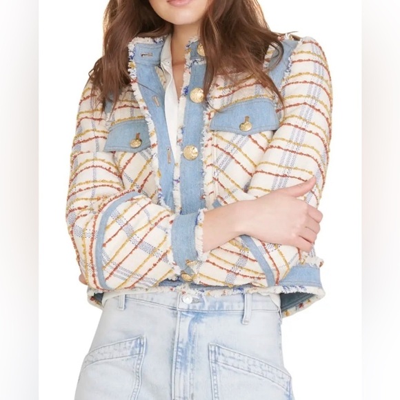 Veronica Beard Multi Tweed Nilaja Jacket - Picture 1 of 10